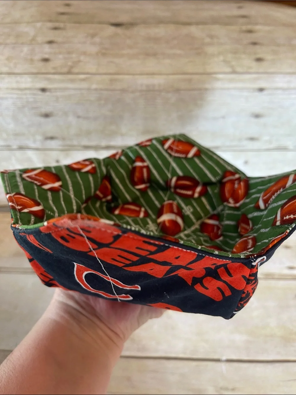 Microwave Bowl Cozy NFL Bears Reversible